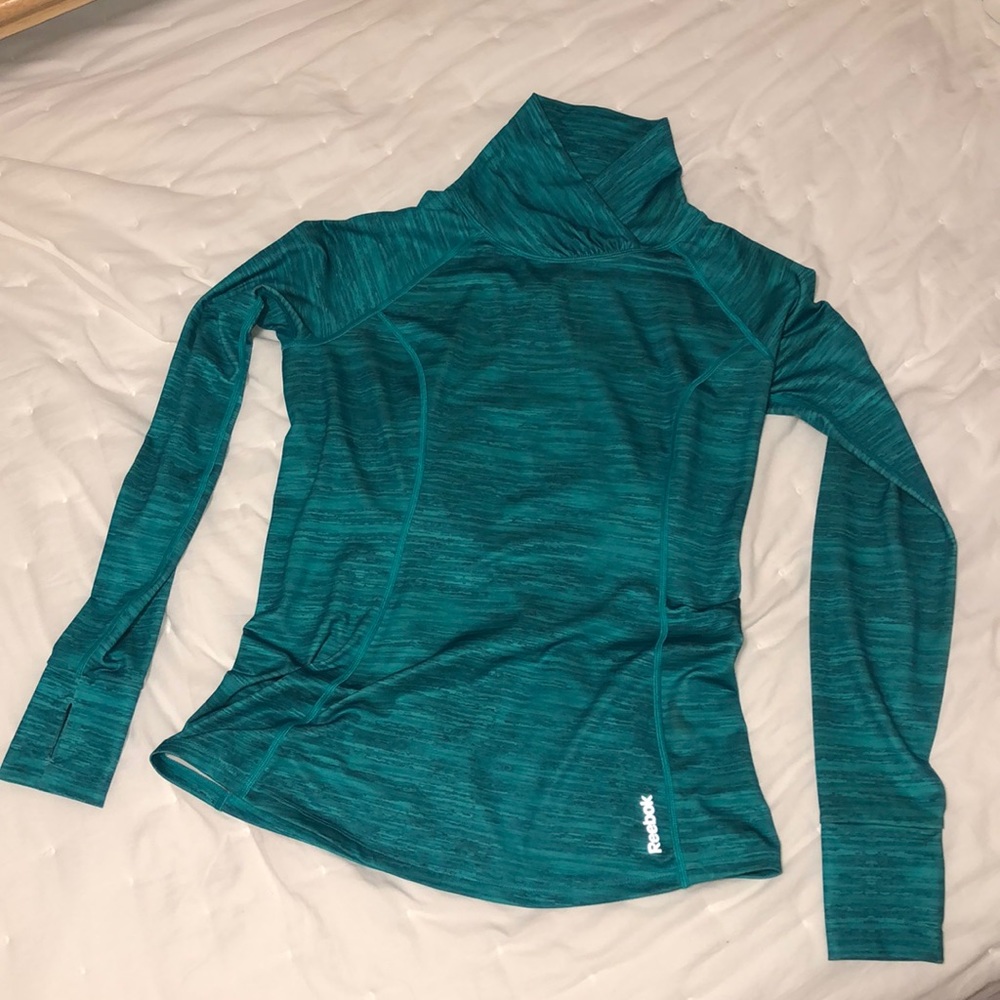 Reebok long sleeve stretchy shirt.